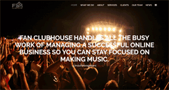 Desktop Screenshot of fanclubhouse.com